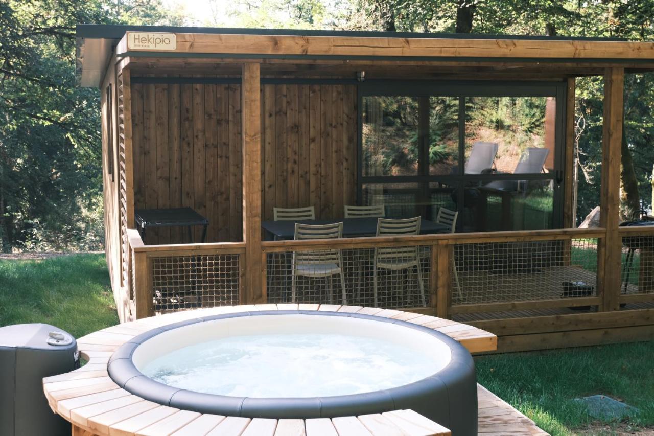 Lodge Avec Spa Privatif - Foret Et Lac Liginiac Eksteriør billede