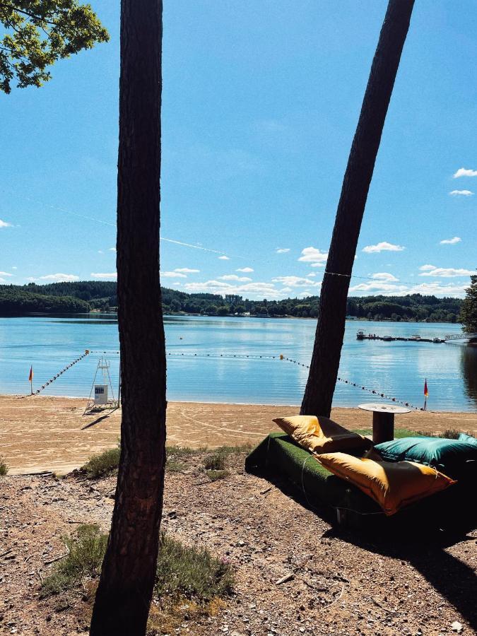 Lodge Avec Spa Privatif - Foret Et Lac Liginiac Eksteriør billede